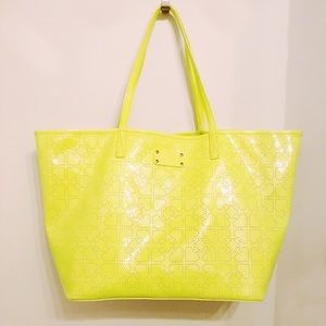 Kate Spade Tote- Neon Yellow